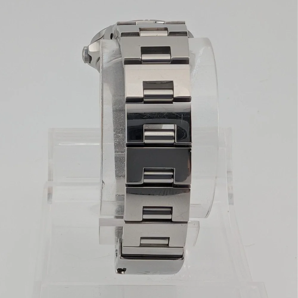 Vintage Seiko Lukia Women's Watch 4N21-1130 Blue MOP Dial Stainless Steel 5.75